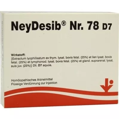 NEYDESIB No.78 D 7 αμπούλες, 5X2 ml