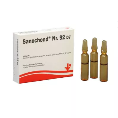Sanochond No.92 D 7 αμπούλες, 5Χ2 ml