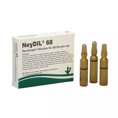 NEYDIL No.68 Revitorgan Dil.D 4 ανά αμπούλα vet., 5X2 ml
