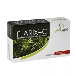 FLARIX+C Κάψουλες με εκχύλισμα Larch Taxifolin, 40 τεμάχια