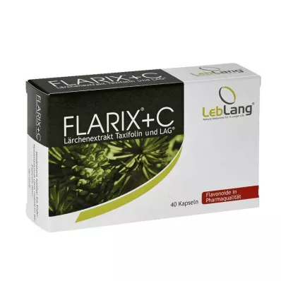 Κάψουλες Taxifolin Flarix + C Larch Extract, 40 τεμ