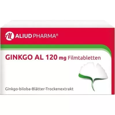 GINKGO AL 120 mg επικαλυμμένα με λεπτό υμένιο δισκία, 120 τεμάχια