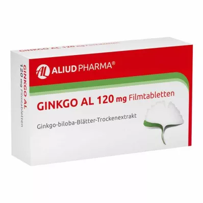 GINKGO AL 120 mg επικαλυμμένα με λεπτό υμένιο δισκία, 120 τεμ