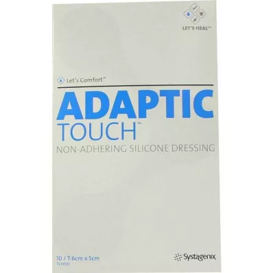Adaptic Touch 7,6x5cm Non Adher.Sil.D.Wundgaze, 10 τεμ