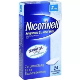 NICOTINELL Τσίχλα Cool Mint 2 mg, 24 τεμάχια