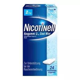 NICOTINELL Τσίχλα Cool Mint 2 mg, 24 τεμάχια
