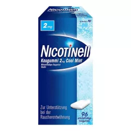 NICOTINELL Τσίχλα Cool Mint 2 mg, 96 τεμάχια