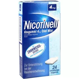 NICOTINELL Τσίχλα Cool Mint 4 mg, 24 τεμάχια
