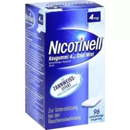 NICOTINELL Τσίχλα Cool Mint 4 mg, 96 τεμάχια