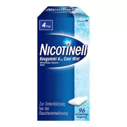 NICOTINELL Τσίχλα Cool Mint 4 mg, 96 τεμάχια