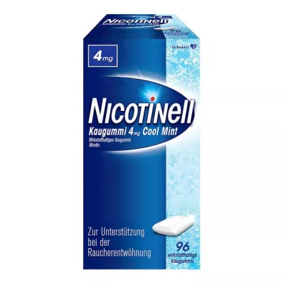 NICOTINELL Τσίχλα Cool Mint 4 mg, 96 τεμάχια