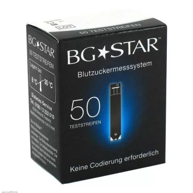 BGSTAR Δοκιμαστικές ταινίες, 50 τεμάχια BGSTAR Δοκιμαστικές ταινίες, 50 τεμάχια
