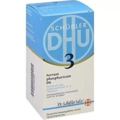 BIOCHEMIE DHU 3 Ferrum phosphoricum D 6 δισκία, 420 κάψουλες