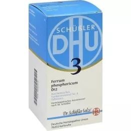 BIOCHEMIE DHU 3 Ferrum phosphoricum D 12 δισκία, 420 κάψουλες