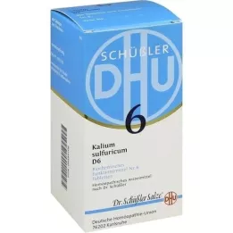 BIOCHEMIE DHU 6 Potassium sulphuricum D 6 δισκία, 420 κάψουλες