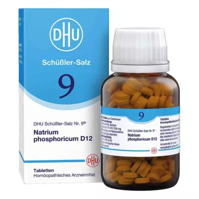 DHU Δισκία άλατος Schuessler αριθμός 9 sodium phosphoricum D12 (420 τεμάχια) DHU Δισκία άλατος Schuessler αριθμός 9 sodium phosphoricum D12 (420 τεμάχια)