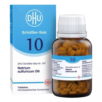 DHU Αλάτι Schüßler Νο. 10 δισκία sodium sulfuricum D6, 420 τεμ