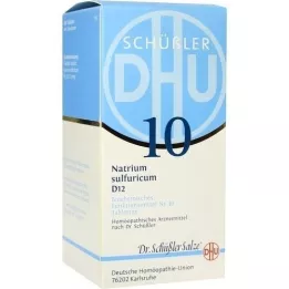 BIOCHEMIE DHU 10 Natrium sulfuricum D 12 δισκία, 420 τεμάχια