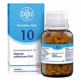 BIOCHEMIE DHU 10 Natrium sulfuricum D 12 δισκία, 420 τεμάχια