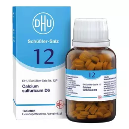BIOCHEMIE DHU 12 Calcium sulphuricum D 6 δισκία, 420 κάψουλες
