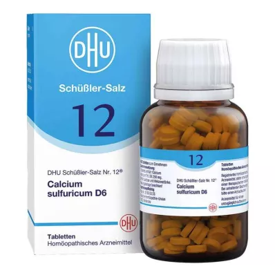 BIOCHEMIE DHU 12 Calcium sulphuricum D 6 δισκία, 420 κάψουλες