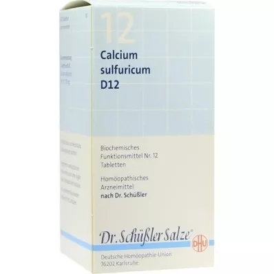 BIOCHEMIE DHU 12 Calcium sulphuricum D 12 δισκία, 420 κάψουλες