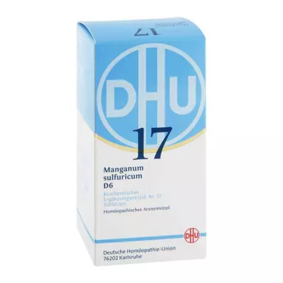 BIOCHEMIE DHU 17 Manganum sulphuricum D 6 δισκία, 420 κάψουλες