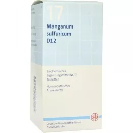 BIOCHEMIE DHU 17 Manganum sulfuricum D 12 δισκία, 420 τεμάχια