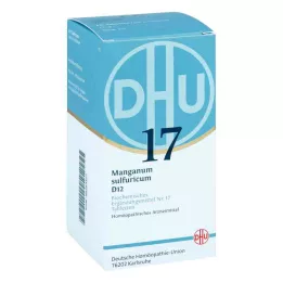 BIOCHEMIE DHU 17 Manganum sulfuricum D 12 δισκία, 420 τεμάχια