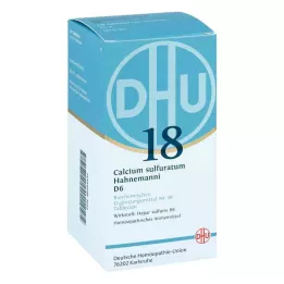 BIOCHEMIE DHU 18 Calcium sulphuratum D 6 δισκία, 420 κάψουλες