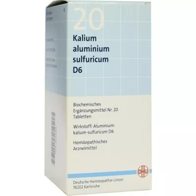 BIOCHEMIE DHU 20 δισκία Kalium alum.sulphur.D 6, 420 τεμάχια