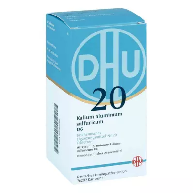 DHU 20 στυπτηρία καλίου.θείο.Ταμπλέτες D6 (420 τεμάχια)