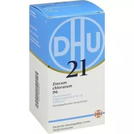 BIOCHEMIE DHU 21 Zincum chloratum D 6 δισκία, 420 κάψουλες