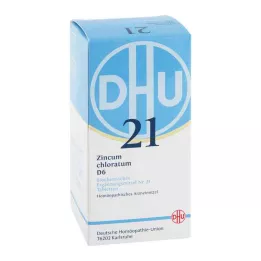 BIOCHEMIE DHU 21 Zincum chloratum D 6 δισκία, 420 κάψουλες