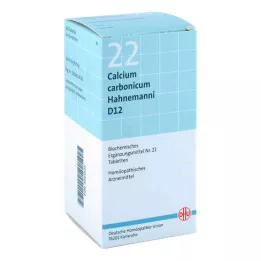 BIOCHEMIE DHU 22 Ανθρακικό ασβέστιο D 12 δισκία, 420 κάψουλες