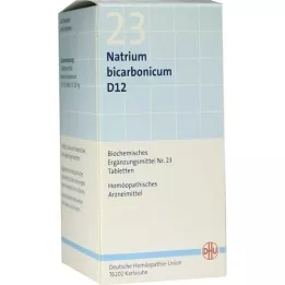BIOCHEMIE DHU 23 Natrium bicarbonicum D 12 δισκία, 420 τεμάχια