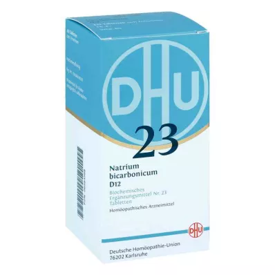BIOCHEMIE DHU 23 Natrium bicarbonicum D 12 δισκία, 420 τεμάχια