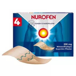 NUROFEN Επίδεσμοι 24ωρου πόνου 200 mg, 4 τεμάχια