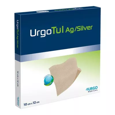 URGOTÜL Ασημένια γάζα τραύματος 10x12 cm, 60 τεμάχια