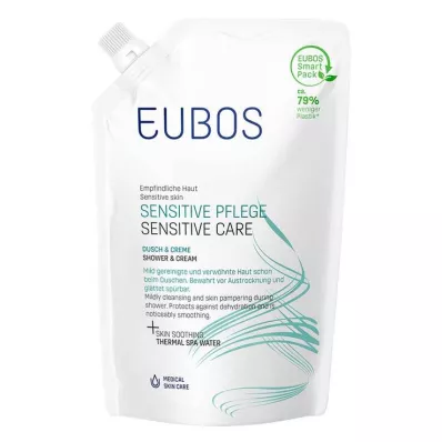 EUBOS SENSITIVE Ντους &amp; Επαναπλήρωση κρέμας, 400 ml