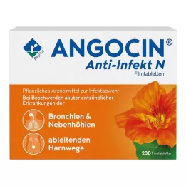 ANGOCIN Επικαλυμμένα με λεπτό υμένιο δισκία Anti Infekt N, 200 τεμάχια