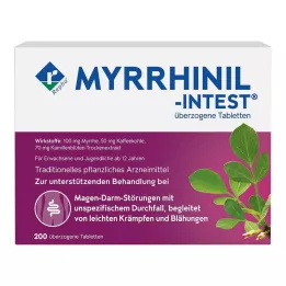 MYRRHINIL INTEST επικαλυμμένα δισκία, 200 τεμάχια