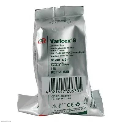 Varicex S ψευδάργυρος επίδεσμος 5mx1, 1 τεμ