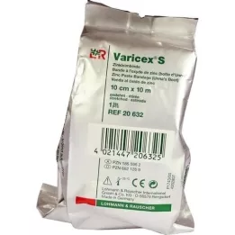 VARICEX S Αυτοκόλλητος επίδεσμος ψευδαργύρου 10 cmx10 m, 1 τεμάχιο