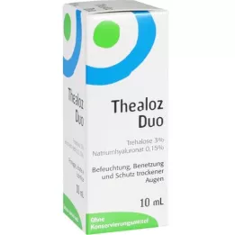 THEALOZ οφθαλμικές σταγόνες Duo, 10 ml