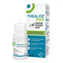 THEALOZ οφθαλμικές σταγόνες Duo, 10 ml