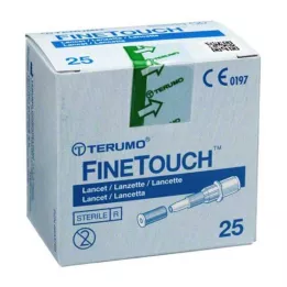 TERUMO Λαντσέτες FineTouch μίας χρήσης, 25 τεμάχια