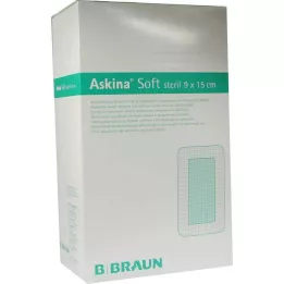 ASKINA Μαλακός επίδεσμος τραύματος 9x15 cm αποστειρωμένος, 40 τεμάχια