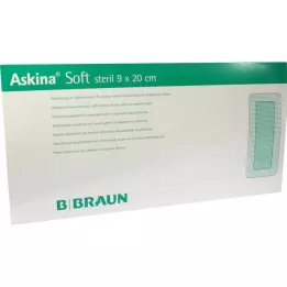 ASKINA Μαλακός επίδεσμος τραύματος 9x20 cm αποστειρωμένος, 30 τεμάχια