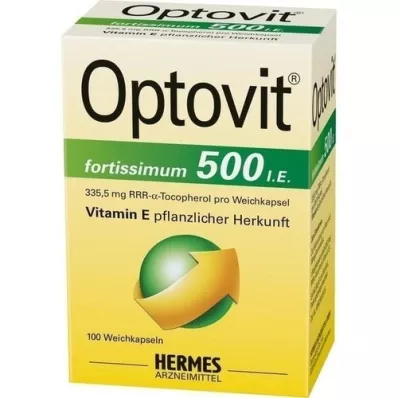 OPTOVIT fortissimum 500 κάψουλες, 100 τεμάχια